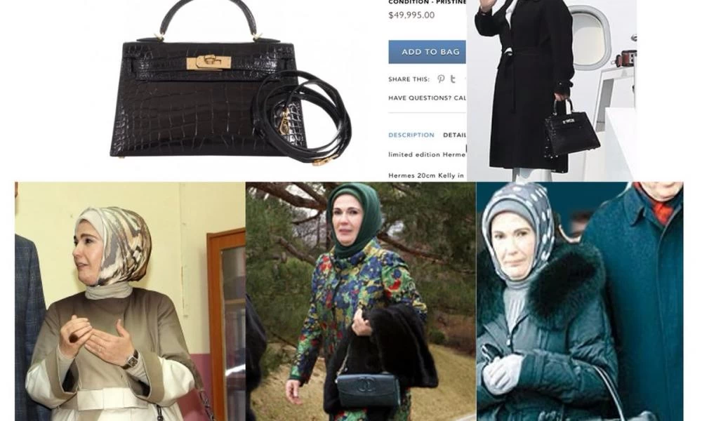 Κιλιτσντάρογλου: Η Εμινέ Ερντογάν να κάψει την $50.000 τσάντα Hermes